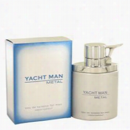 Yacht Man Metal Col Ogje By Myrurgia, 3.4 Oz Eau De Toilette Spray For Men