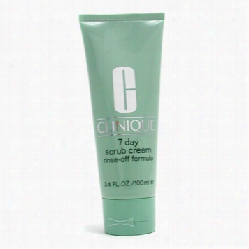 7 Day Scrub Cream Rinse Off Formula 100ml ; Premium Price To Us - But Rec. Price