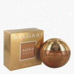 Bvlgari Aqua Amara Colobne By Bvlgari, 3.3 Oz Eau De Toilette Spray For Men