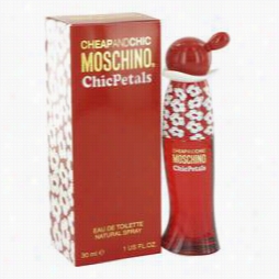 Cheap & Chic Petals Perfume By Moschino, 1 Oz Eau De Toilette Spray Fo R Women