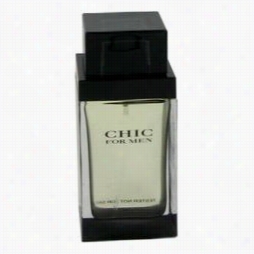 Chic Cologne By Carolina Herrera, 3.4 Oz Eau De Toilette Spray (tester) For Men