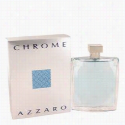 Chrome Cologne By Loris Azzaro, 6.8 Oz Eau De Toilette Spray For Men
