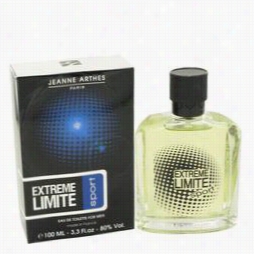 Extreme Limite Sp Ort Cologn Yb Jaenne Arthes, 3.3 Oz Ezu De Toilette Twig For Men