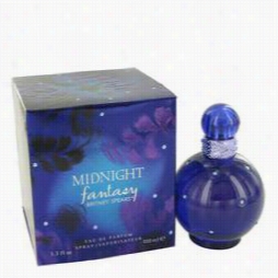 Fantasy Midnight Pefume By Britney Spears, 3.4 Oz Eau De Parfum Spray Ofr Women