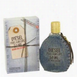 Fuel For Life Denim Cologne Near To Diesel, 1.7 Oz Eau De Toilette Spray For Men
