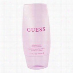 Guess (new) Body Lotion From Guess, 3.4 Oz Body Lotion (shimmering) For Women