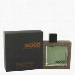 He Wood Rocky Mount Wood Cologne By Dsquared2, 3.4 Oz Eau De Toilette Sprayf Or Mn