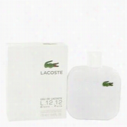 Lacoste Eau De Lacost E.l12.12 Blanc Cologne By Lacoste, 5.9 Oz Eau De Toilette Spray For Men