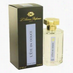 L'e Te En Douce Perfume By L'artisan Parfumeur, 3.4 Oz Eau De Toilettte Spray For Women