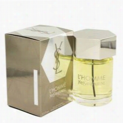 L'homme Cologne At Yve Ssaint Laurent, 3.4 Zo Eau De Toilette Spray Or Men