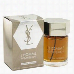 L'homme Intense Cologne By Yves Saint Lauret, 3.3 Oz Eau De Parfum Spray For Men