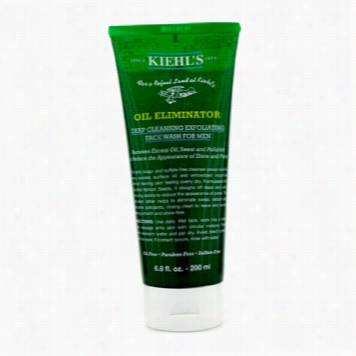 Mens Oil  Eliminator Deep Cleanskng Exfoliating Fave Wash