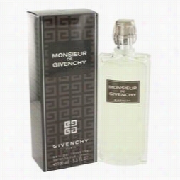 Monsieur Givenchy Cologne By Givenchy, .34 Oz Eau Det Oilette Sprsy For  Men