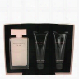 Narciso Rodriguez Gfit Arrange By Narciso Rodriguez Gift Set For Women Includes 3.3 Oz Eau De Parfum Spray + 2.5 Oz Body Lotion + 2.5 Oz Shower Gel