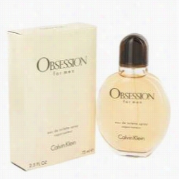 Obsession Cologne By Calvin Klein, 2.5 Oz Eau De Toilette Spray For Men