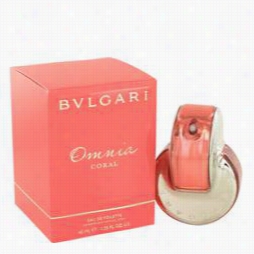 Omnia Coraal Perfume By Bvlgari, 1.4 Oz Eau De Toilete Spray Conducive To Woemn