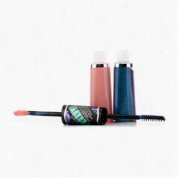 Prrrowl Iriidsecent Mascara Topcoat & ; Shimmering Lip Gloss (unboxed)