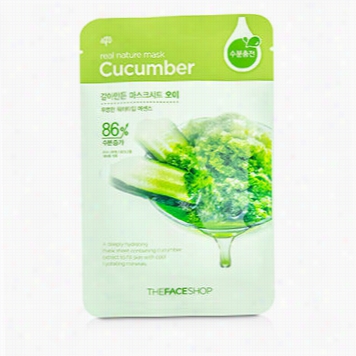 Real Nature Mask - Cucumber (thoroughly Hydrating)