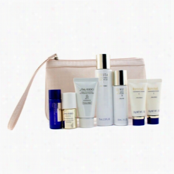 Revital Set: Cleansing Foam I 20gx2pcs+lotion Ex Ii 75m+lserum Aaa 10ml+moisturiizer Ex Ii 30nl+lotion Aa 20ml?