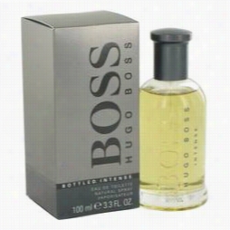 Boss Bottled Intense Cologne By Hugo Boss, 3.3 Oz Eai De Toilette Spray For Men