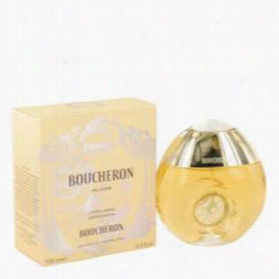 Boucheron Eau Legere Perfume By Boucheron, 3.3 Oz Eau De Toilette Spray (yellow Bottle, Bergamote, Genet, Nacrisse, Musc) For Women