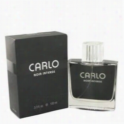 Carlo Noir Intense Cologne By Carlo Corinto, 3.3 Oz Eau De Toilette Spray For Men