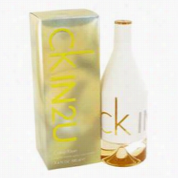 Ck In 2u Perfume By Calvin Klein, 3.4 Oz Eau De Toilette Foam For Women