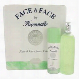 Face A Face Gift Set B Faconnable Gift Sset  For Women Includes 5 Oz Eau De Toilette Spray + 5 Oz Deodorant Spray