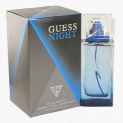 Guess Night Cologne By Guess, 3.4 Oz Eau De Toilett E Spary For Men