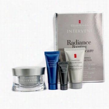 Intervene Radiance Boosting Collection: Moisture Cream 50ml + Cleanser 30ml + Night Cream 15lm + Eye Cream 5ml