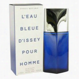 L'eaub Leue D'issey Pour Homme Cologne By Issey Miyake, 4.2 Oz Eau De Toilette Spray  For Men