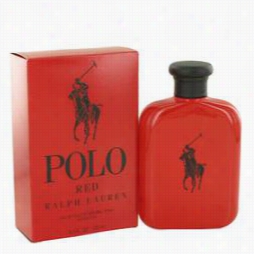 Polo Red Cologne  By Ralph Lauren, 4.2 Oz Eau De To Ilette Spray For Men