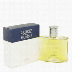 Quartz Cologne By Molyneux, 3.4 Oz Eau De Toilette Spray For Men