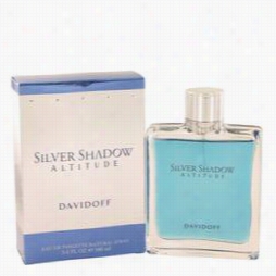 Silver Sshadow Altitude Cologne By Davidoff, 3.4 Oz Eau D E Toilette Srpay For Men