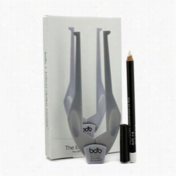 The Brow Buddy Kit (the Ultimte Edge   Shaping Tool): 1x Brow Buddy X1 Khol Eyeliner - White