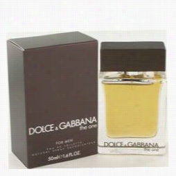 The One Cologne By Dolce&a Mp; Gabbana, 1.6 Oz Eau De Toilette Twig For Men