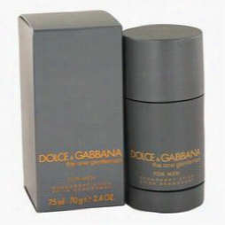 The One Gentlemen Deodorant By Dolce & Gabbana, 2.5 Oz Deodorant Stick For Men