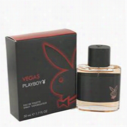 Vegas Playboy Cologne By Coty, 1.7 Oz Eau De Toilettte Spray For Mrn