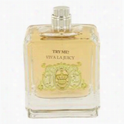 Viva La Juicy Perfume By Juicy Couture, 3.4 Oz Eau De Parfum Spray (tester No Cpa) For Women