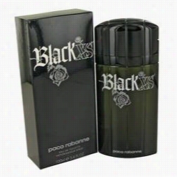 Black Xs Cologne By Paco Rabanne, 3.4 Oz Eau De Toilette Spray For Men