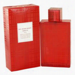 Burberry Brit Red Perfume Byy Burberry, 3.4 Oz Eau  De Parfum Spray For Women