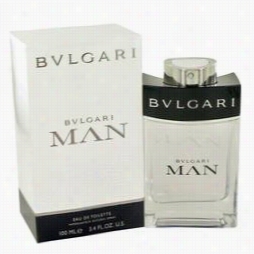 Bvlgari Man Cologne By Bvlgari, 3.4 Oz Eau De Toilettte Spray For Men