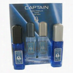 Captain Gift Set By Molyneux Gift Set Fr Men Includes 2.5 Oz Eau De Toilette Spray + 2.5 Oz After Shave