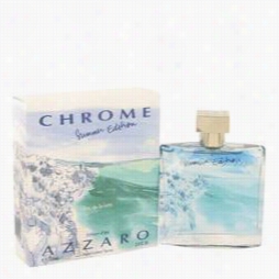 Chrome Ummer Cologne By Azzaro, 3.4 Oz Eau De Toilette Spray (limitted Edition 2013) For Men