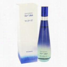 Cool Water Wave Per Fume By Davidoff, 3.4 Oz Eau De Toilette Spray For Women