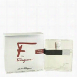 F Cologne By Salvatore Ferragamo, 3.4 Oz Eau De Tiolette Spray For Men