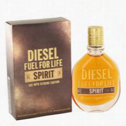 Fuel According To Life Spirit Oclogne By Diesel, 1.7 Oz Eau De Toilette Spray Fr Men