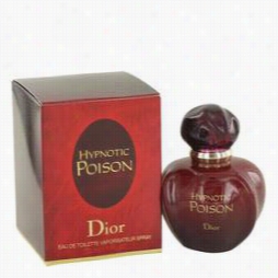 Hypontic Poison Pefume By Chrisstian Dior,  Oz Eau De Toilette Sprsy For Women