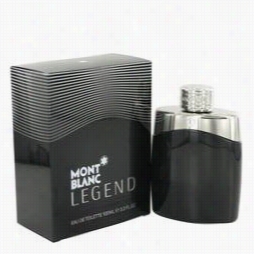 Montblanc Legendcologne By Mont Blanc, 3.4 Oz Eau De Toilette Spray For Men