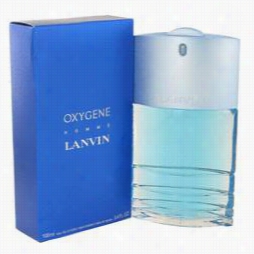 Oxygene Collogne By Lanvin, 3.4 Oz Eau De Toilette Spray For Men